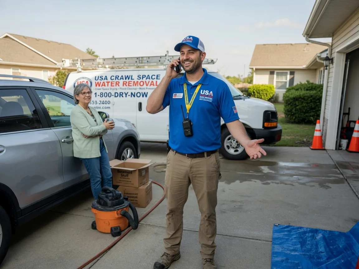 Crawl Space Water Removal Cherry Point, NC FAQs